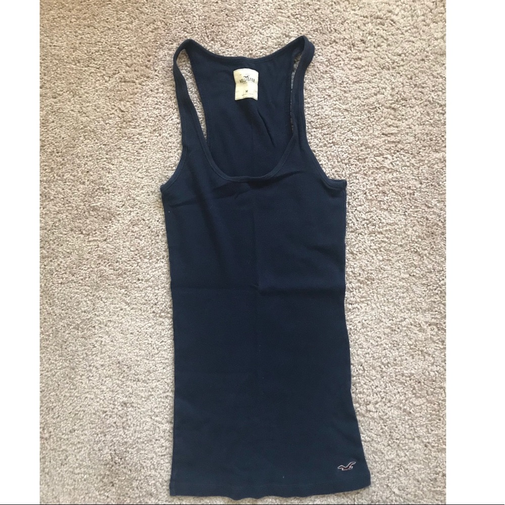Navy blue tank top